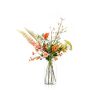 Kunstblumenstrauß FEME, orange, 110cm, Ø40cm
