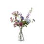 Kunstblumenstrauß FEME, violett, 90cm, Ø40cm
