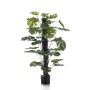 Kunstpflanze Philodendron Monstera Deliciosa LASO, 120cm