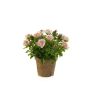 Kunst Rose LARAINA im Dekotopf, rosa, 15cm
