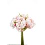 Pfingstrosen Strauß künstlich WILO, rosa, 25cm, Ø17cm