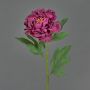 Pfingstrose künstlich MARILOU, violett, 80cm, Ø14cm