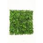 Kunstpflanzenmatte / Hecke Farn Gras Buchs LORENZA, crossdoor, 100x100cm