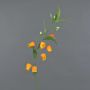 Kunst Blume Laternenlilie MASARU, orange, 95cm, Ø3cm
