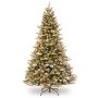 Künstlicher Tannenbaum LINZ SPEED, LEDs, beschneit, 230cm, Ø145cm