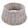 Weihnachtsbaumkorb MACARIO aus Rattan, weiß gekalkt, 26cm, Ø60cm