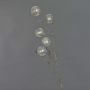 Deko Edeldistel Zweig ROBBY, silber, 100cm, Ø6cm