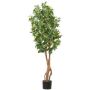 Künstlicher Baum Ficus Benjamini NATRONA, Naturstämme, 160cm