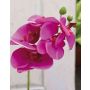 Phalaenopsis Orchideenzweig künstlich OPHELIA, pink, 40cm, Ø7-8cm