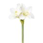 Dekoblume Amaryllis KUNFA, weiß, 35cm