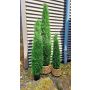 Deko Baum Zypresse TOLLENSE, Dekotopf, crossdoor, grün, 150cm