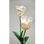 Papageientulpe künstlich PETSCHORA, creme-weiß, 65cm