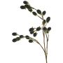 Deko Zweig Brombeere URUMA mit Früchten, schwarz, 90cm