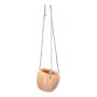 Dolomit Hängeampel DOMINGOS, pfirsich, 8,5/44cm, Ø10,8cm