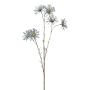 Kunstzweig Margerite SNOFEL, blau, 70cm