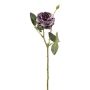 Kunstblume Kohl-Rose VOMTE, Trockenoptik, lila, 45cm, Ø7cm