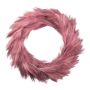 Deko Kranz Sandrohr MEFRO mit Rispen, altrosa, Ø60cm