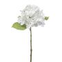 Hortensie künstlich EXORIN, weiß, 50cm, Ø17cm