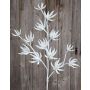 Sedum rubrotinctum Kunststoffschaum Zweig künstlich MOMOKA, weiß, 105cm