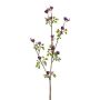 Künstlicher Birnenblütenzweig SNOFER, lila, 50cm