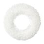Deko Kranz Eiskristalle VIKRA, gefroren, weiß, Ø35cm