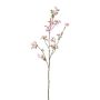 Kunst Birnenblütenzweig DROKLE mit Blüten, rosa, 110cm