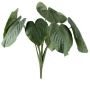 Künstliche Pflanze Hosta SLORHE, Steckstab, grün, 65cm