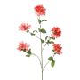Künstlicher Rhododendron Zweig MALISSA, koralle, 120cm