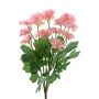 Kunst Margerite LATTIE auf Steckstab, rosa, 40cm