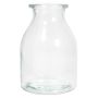 Blumenvase ETIENNE, Glas, klar, 18cm, Ø12cm