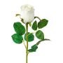 Kunstblume Rose KLONI, weiß, 50cm, Ø5,5cm