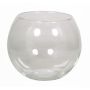 Windlicht TOBI OCEAN aus Glas, klar, 15cm, Ø20cm