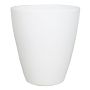Vase TEHERAN PALAST aus Keramik, weiß, 17cm, Ø13,5cm