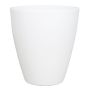 Vase TEHERAN PALAST aus Keramik, weiß-matt, 17cm, Ø13,5cm