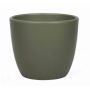 Keramiktopf für Pflanzen klein TEHERAN BASAR, olivgrün-matt, 6cm, Ø7,5cm