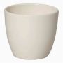Keramik Übertopf groß TEHERAN BASAR, creme, 25cm, Ø28cm