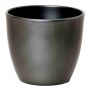 Topf für Pflanzen Keramik TEHERAN BASAR, anthrazit, 19,5cm, Ø22,5cm