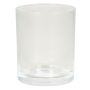 Halter für Teelicht MALI, Glas, transparent, 7,2cm, Ø6cm