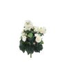 Kunstblume Begonie CATINKA auf Steckstab, creme, 30cm