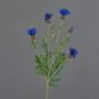 Künstliche Blume Kornblume ORTIGO, blau, 60cm, Ø2-6cm