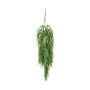Kunst Sukkulente Rhipsalis Hänger TALIGA auf Steckstab, grün, 80cm