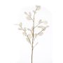 Kunstzweig Lunaria BUELNA, creme, 105cm