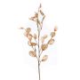 Kunstzweig Lunaria BUELNA, hellbraun, 105cm
