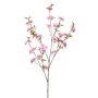 Kunstzweig Zierkirsche VERIANO mit Blüten, rosa, 120cm