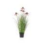 Kunstgras Sonnenhut SHALLA mit Blüten, lila, 60cm