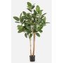 Künstlicher Banyan Feigenbaum LEIFA mit Lianen, Echtstamm, grün, 170cm