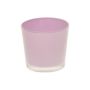 Pflanztopf ALENA, Glas, lila, 12,5cm, Ø13,3cm