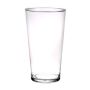 Glas Blumen Vase AMNA AIR, konisch, klar, 25cm, Ø14cm