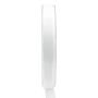 Polyester Dekoband WIARA, schneeweiß, 50m, 15mm