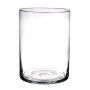 Zylinder Vase SANYA EARTH, Glas, klar, 25cm, Ø18cm